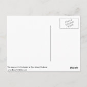 De aanpak van de haven van Symi Island, Dodecan Briefkaart (Achterkant)