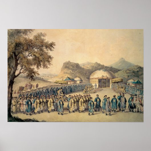 De aanpak van de keizer van China Poster (Voorkant)