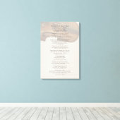 De aanraking van de hand van de meester canvas afdruk (Insitu (Houten vloer))