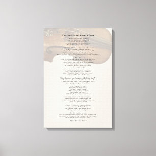 De aanraking van de hand van de meester canvas afdruk