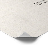 De aanraking van de hand van de meester poster (Hoek)