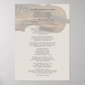 De aanraking van de hand van de meester poster (Voorkant)