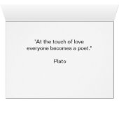 De aanraking van de liefde (Binenzijde Horizontaal (Onderkant))