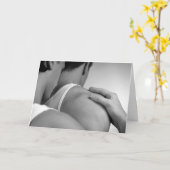 De aanraking van de liefde kaart (Gele Bloem)