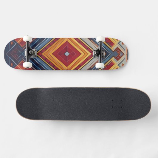 De aanraking van de moderne kunst persoonlijk skateboard (Horizontaal)