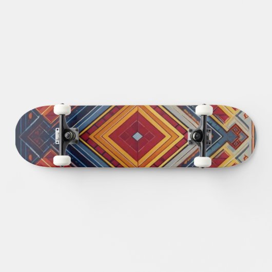 De aanraking van de moderne kunst persoonlijk skateboard (Horizontaal)