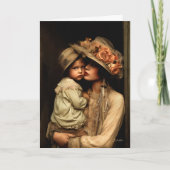 De aanraking van een moeder Tijdloze Liefde Kaart (Voorkant)