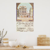 De aansprakelijkheid van de borg in Leipzig Poster (Keuken)