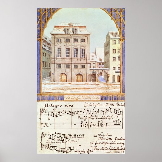 De aansprakelijkheid van de borg in Leipzig Poster (Voorkant)
