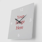 De aantallen Creëer Uw Eigen Vierkante Klok (Hoek)