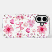 De aantrekkingskracht van roze Case-Mate iPhone case (Achterkant (horizontaal))