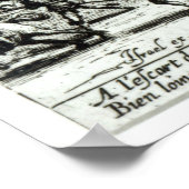 De aanval op de Stagecoach Poster (Hoek)