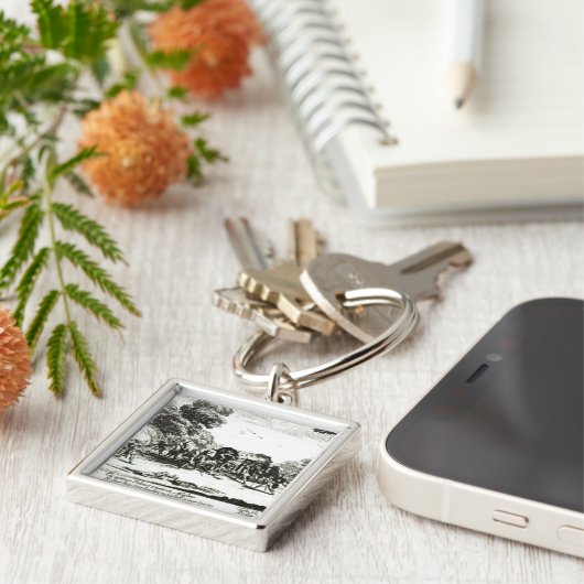 De aanval op de Stagecoach Sleutelhanger (Zijkant)