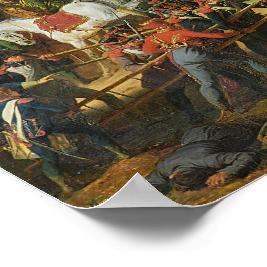 De aanval op en het nemen van het koolstof poster (Hoek)