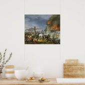 De aanval op en het nemen van het koolstof poster (Keuken)