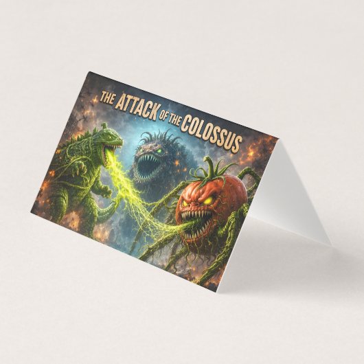 De aanval van de Colossus mutant groente horizonta Kaart (Voorkant)