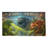 De aanval van de Colossus mutant groente koning pi Kussensloop (Achterkant)