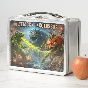 De aanval van de Colossus mutant groente metaal ma