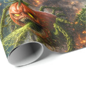 De aanval van de Colossus mutant veggie mat wrap Cadeaupapier (Rol Hoek)