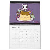 De Aanval van het Voedsel van Kawaii! 2011 Kalender (Feb 2027)