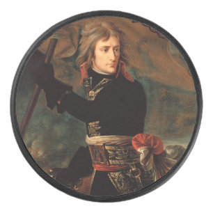 De aanval van Napoleon Bonaparte tijdens de slag b Hockey Puck