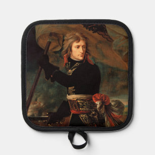 De aanval van Napoleon Bonaparte tijdens de slag b Pannenlap
