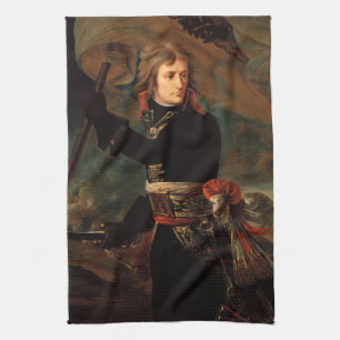 De aanval van Napoleon Bonaparte tijdens de slag b Theedoek