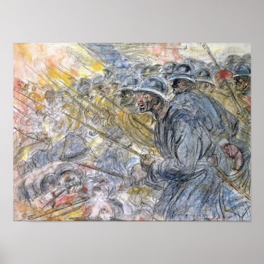 De aanval, Verdun Poster (Voorkant)