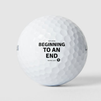 De Aanvang van een Eind Workout Golfballen