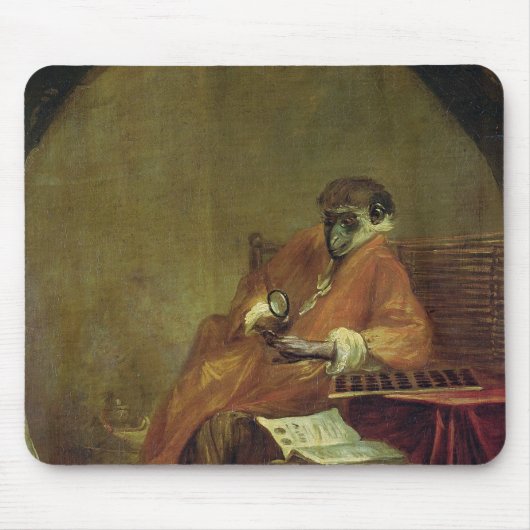 De aap Antiquarian, 1740 Muismat (Voorkant)