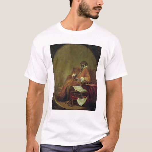 De aap Antiquarian, 1740 T-shirt (Voorkant)