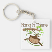 De aap hangt daar in sleutelhanger (Voorkant)