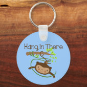 De aap hangt daar in sleutelhanger (Voorkant)