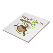 De aap hangt daar in tegeltje (Zijkant)