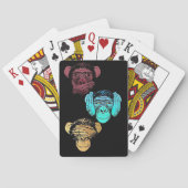 De aap pokerkaarten (Achterkant)
