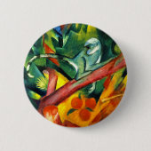 De aap ronde button 5,7 cm (Voorkant)