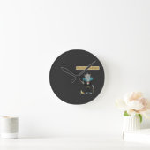 De aap tot succes cadeau ronde klok (Huis)