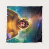 De aap (twee) wandkleed (Voorkant (horizontaal))