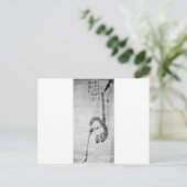 De aap van Hakuin Ekaku Briefkaart (Staand voorkant)