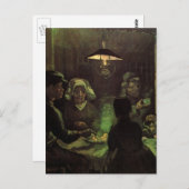 De aardappel Eaters door Vincent van Gogh Briefkaart (Voorkant / Achterkant)