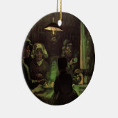 De aardappel Eaters door Vincent van Gogh Keramisch Ornament (Rechts)