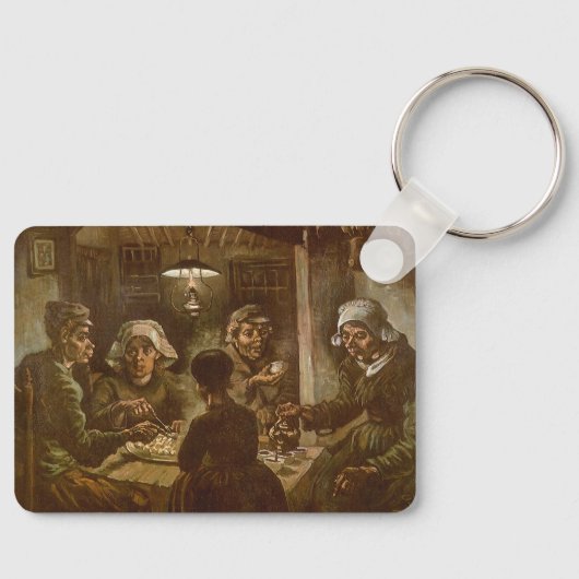 De aardappel Eaters door Vincent van Gogh Sleutelhanger (Voorkant)
