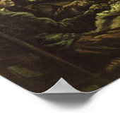 De aardappel Eaters van Gogh Fine Art Poster (Hoek)