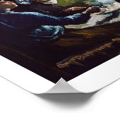 De aardappel Eaters van Vincent Van Gogh Poster (Hoek)