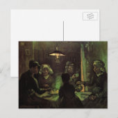 De Aardappel Eters door Vincent van Gogh Briefkaart (Voorkant / Achterkant)