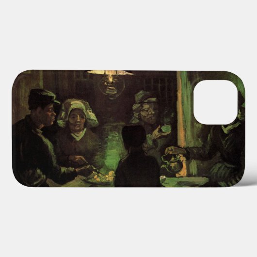 De Aardappel Eters door Vincent van Gogh Case-Mate iPhone Case (Achterkant (horizontaal))