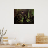 De Aardappel Eters door Vincent van Gogh Poster (Keuken)
