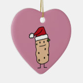 De Aardappels die van de aardappel Gelukkige het Keramisch Ornament (Rechts)