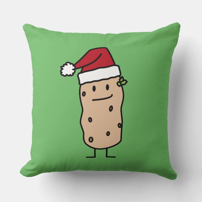 De Aardappels die van de aardappel Gelukkige het Kussen (Voorkant)