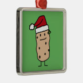 De Aardappels die van de aardappel Gelukkige het Metalen Ornament (Rechts)